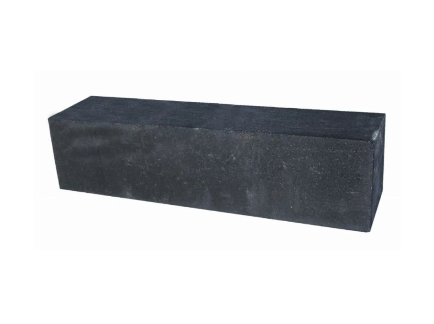 Stapelblok Palissade 15 x 15 cm (150 x 150 mm) Zwart - Lengte 45 cm - Afbeelding 1